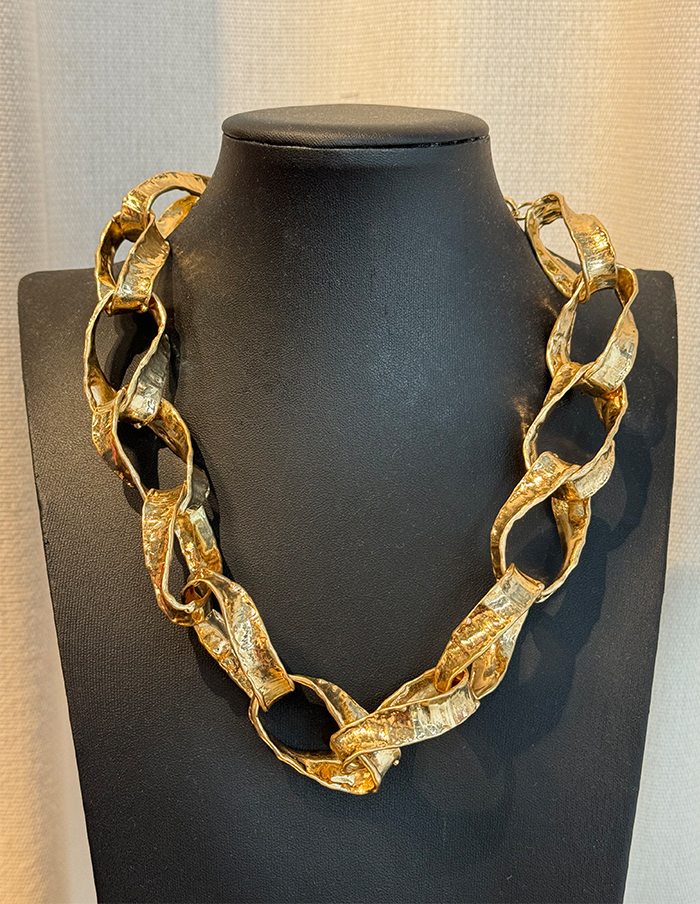 Ketting Grove Schakel Goud