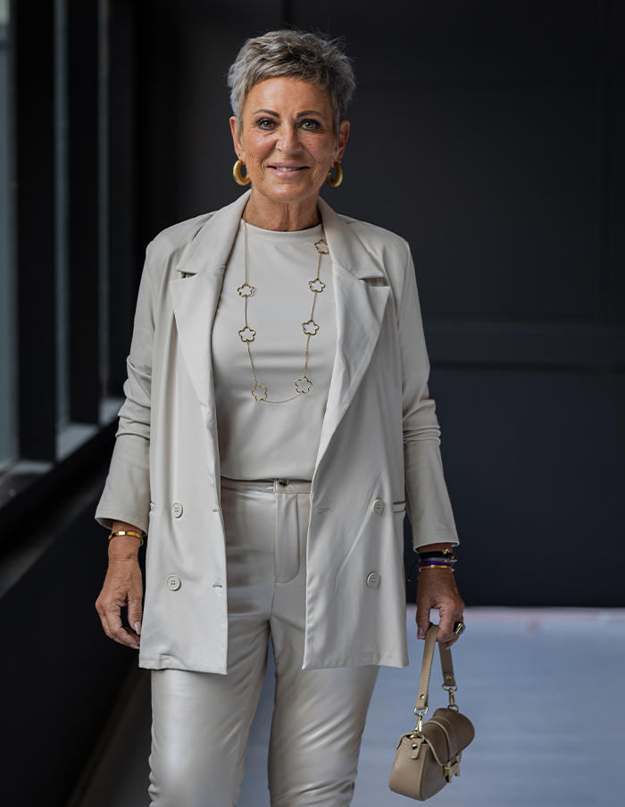 Blazer Chica's Parelmoer