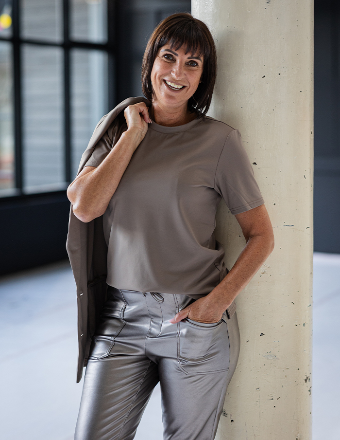 Broek Chica's Met Koordje Brons