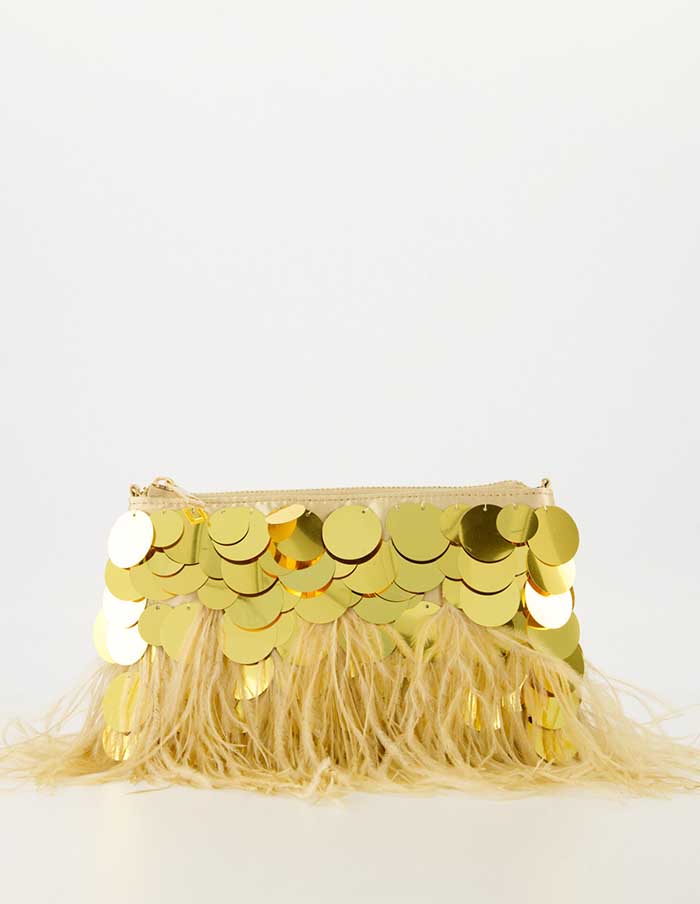 Clutch Adele Goud