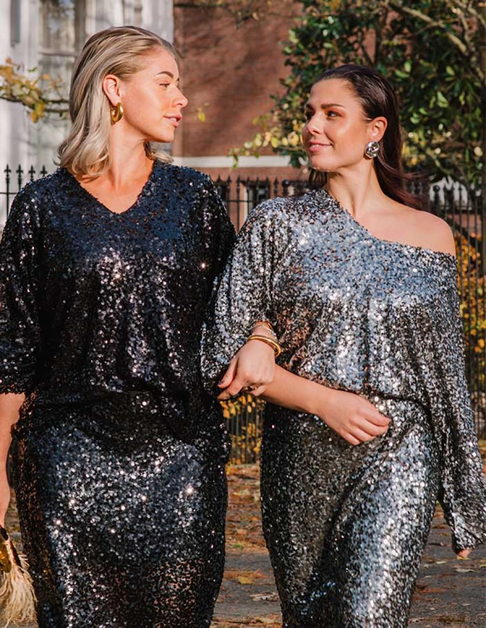 Top Pailletten Twinkle 6592 Zwart