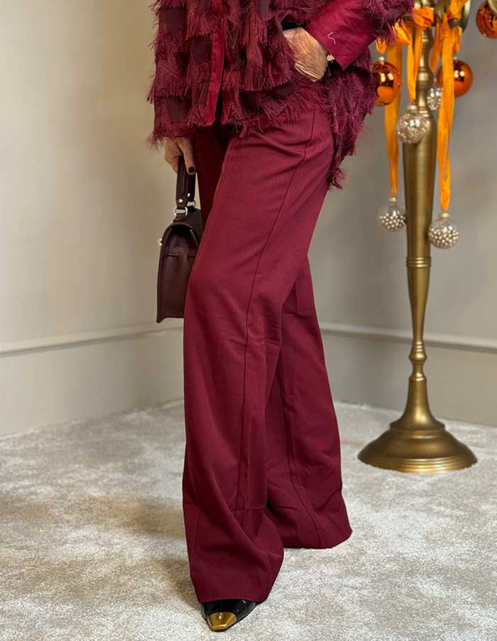 Pantalon Sem H3749 Bordeaux