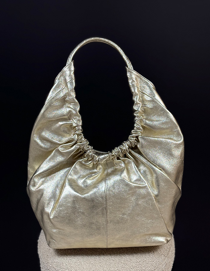 Tas Leonora Sauvage Metallic Goud