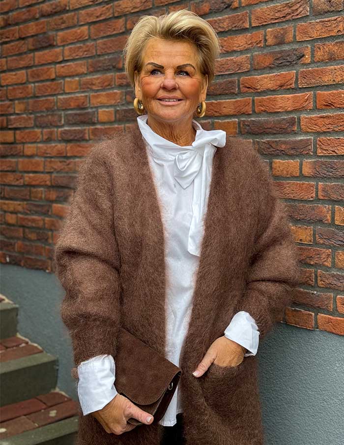 Vest Unique Long 22313 Choco