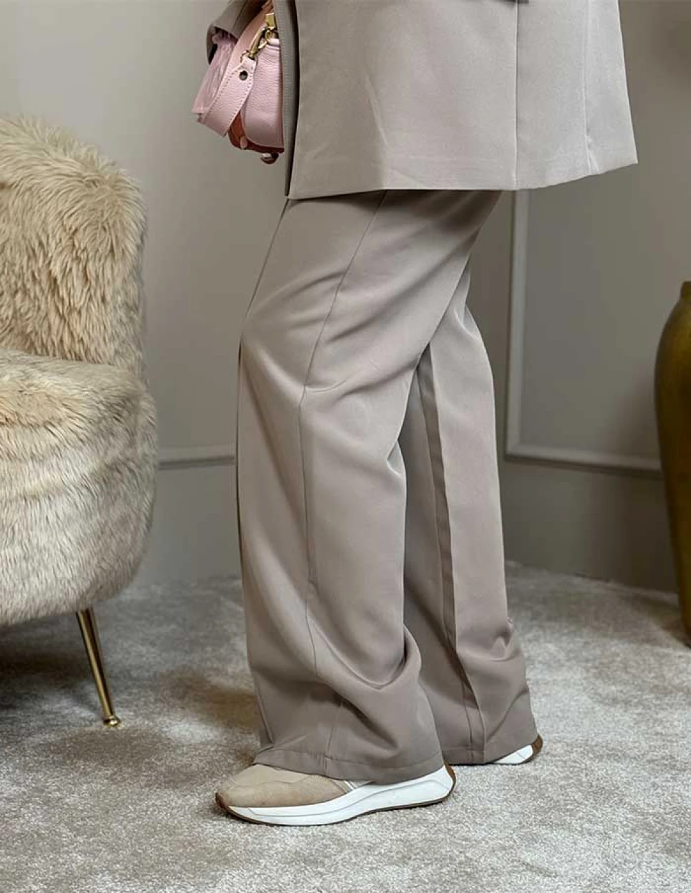Pantalon Tamar Taupe 