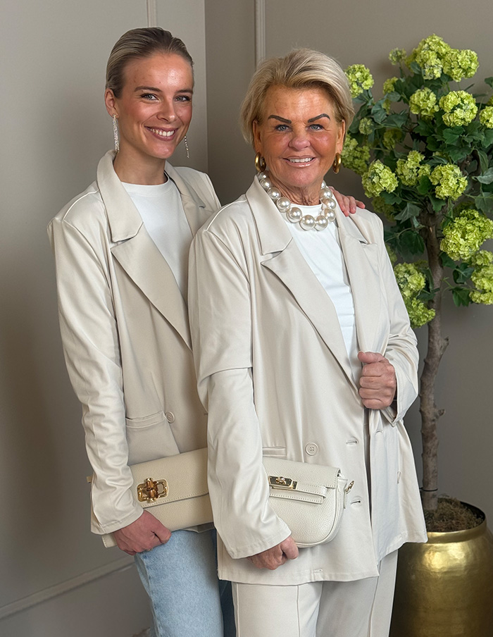 Blazer Chica's Parelmoer