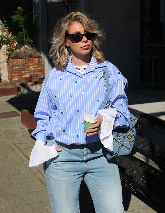 Blouse Roco 01526 Blauw