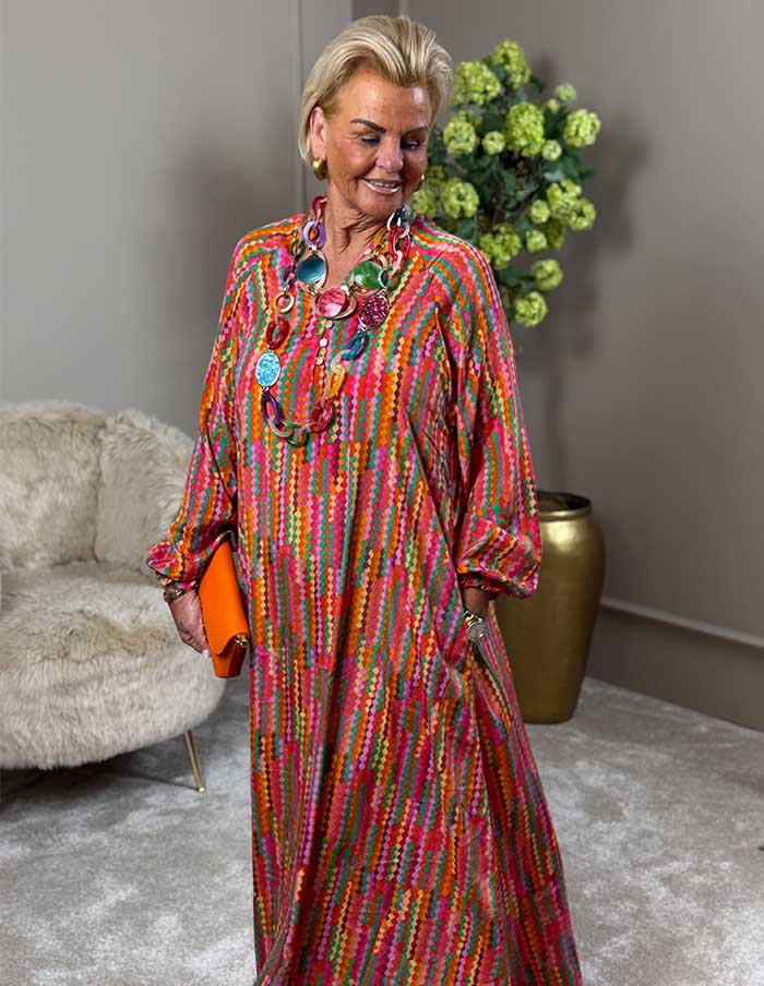 Jurk Luxe 68 Multi Color