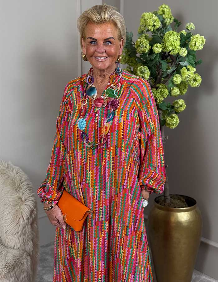 Jurk Luxe 68 Multi Color