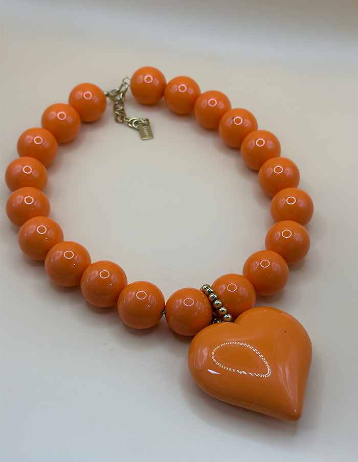 Ketting Heart & Hue Oranje