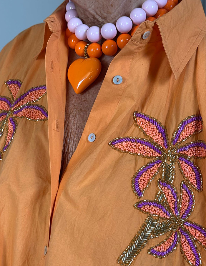Ketting Heart & Hue Oranje