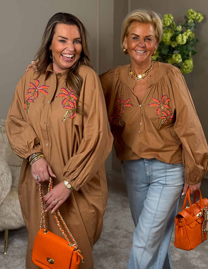 Blouse Smile Camel