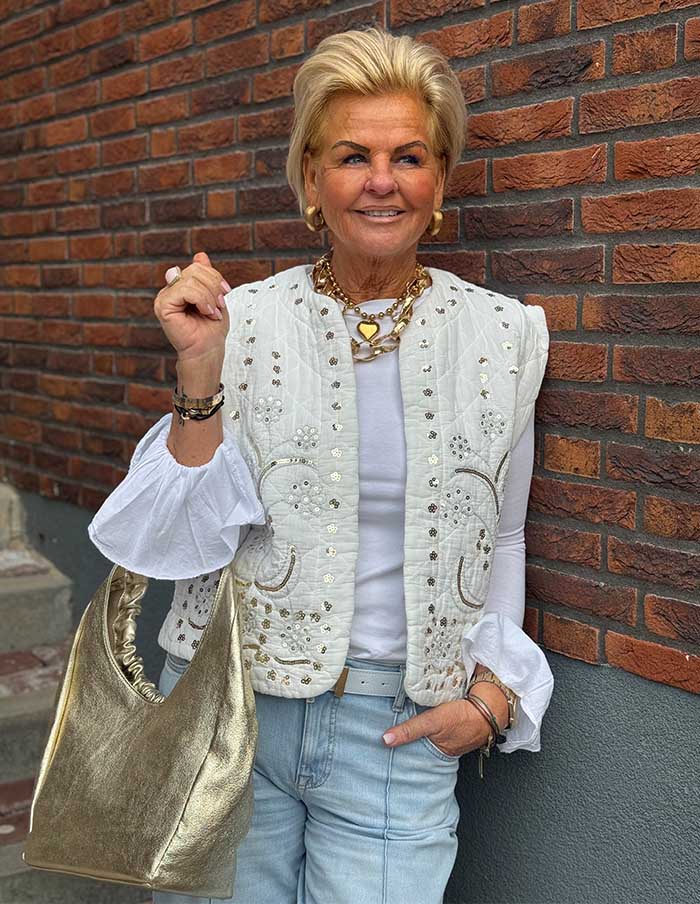 Gilet Bao 0278 Wit