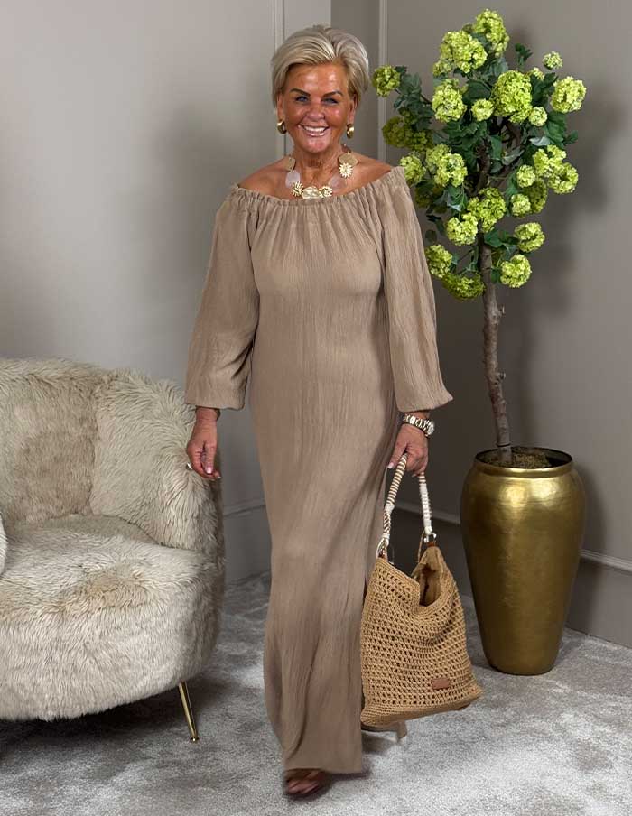 Jurk Joanna 41139 Camel