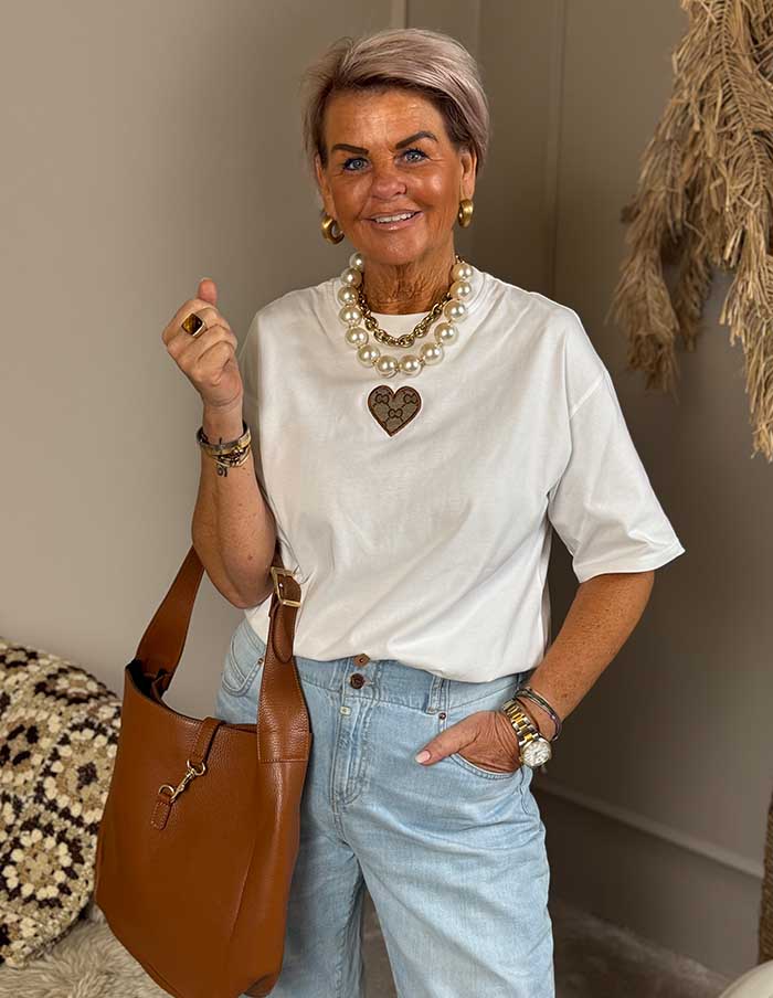 T-Shirt Love Brand A-9132 Camel