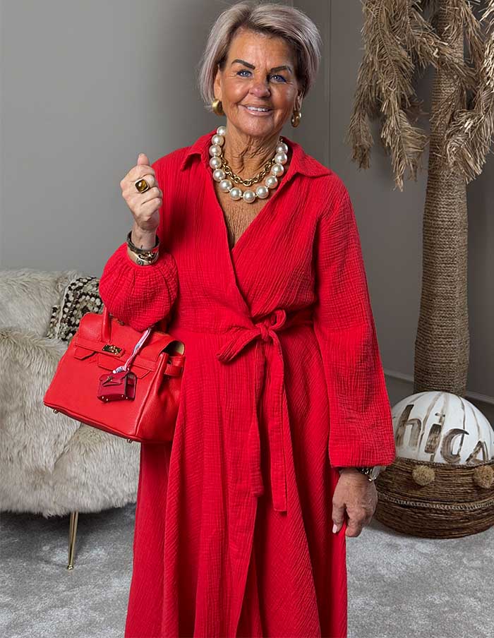 Jurk Madrid 1496 Rood