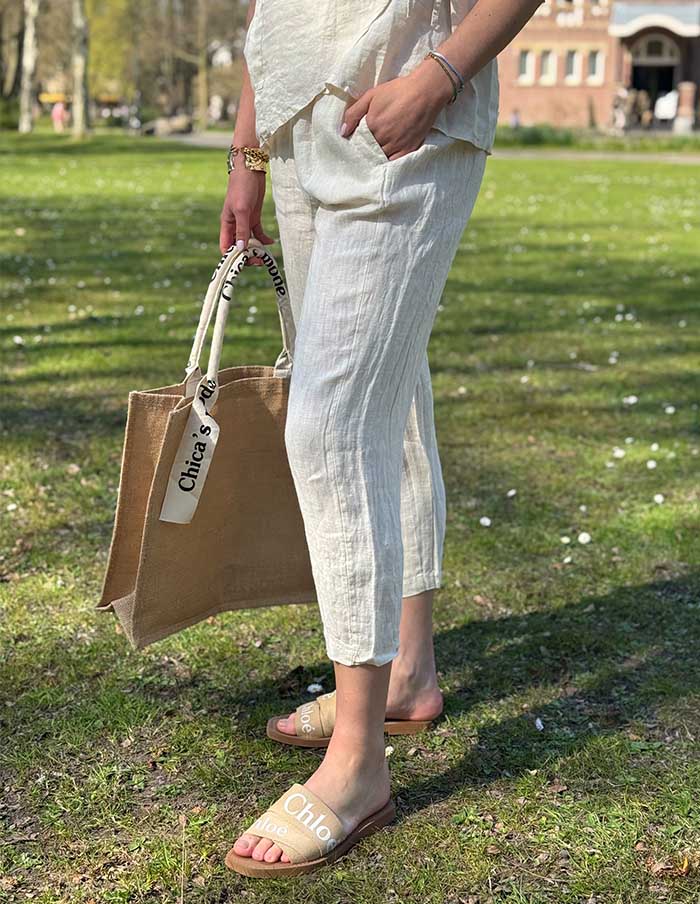 Broek Short Le Lin 06053 Roomwit