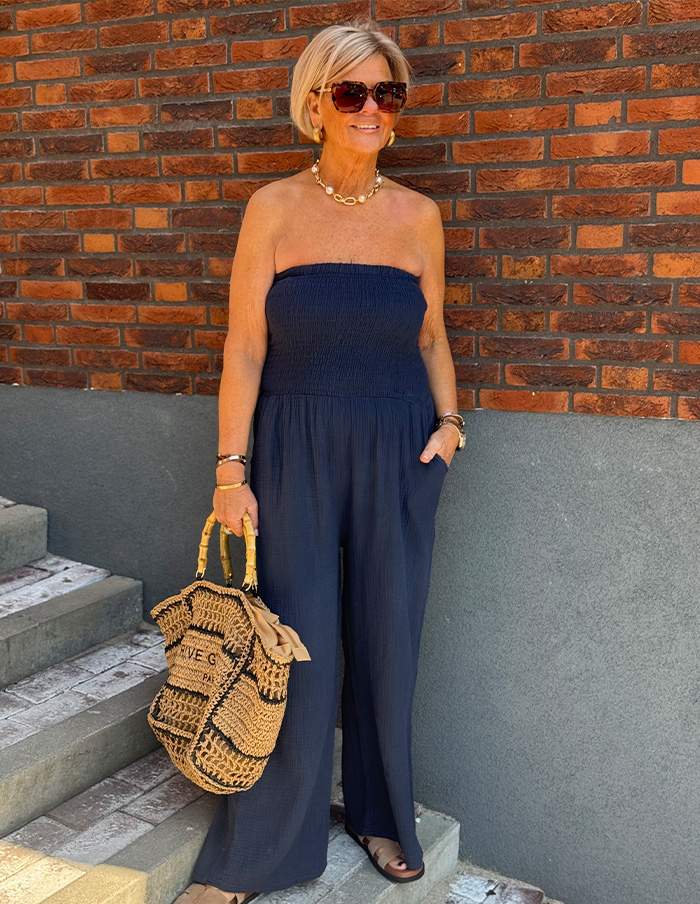Jumpsuit Summer 22933 Donkerblauw