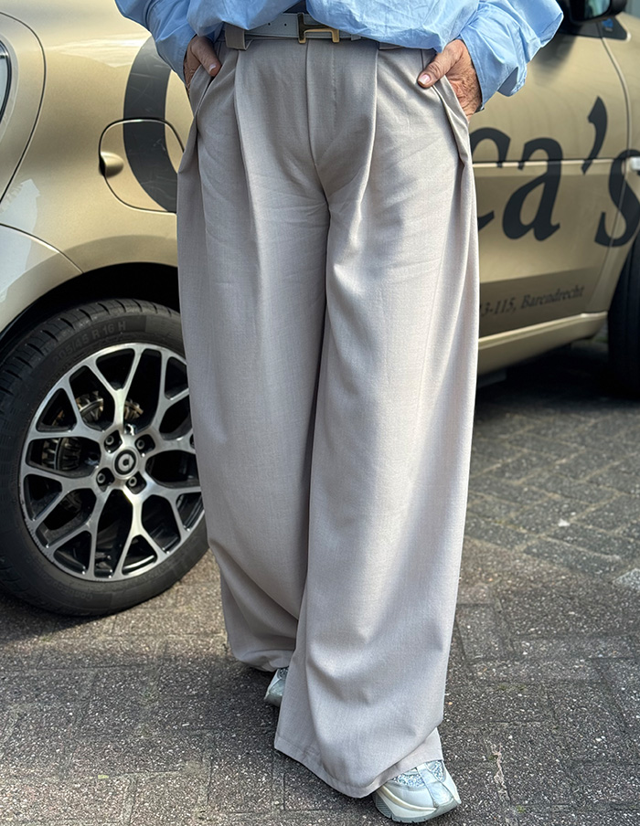 Broek Palazzo Chic 566 Beige