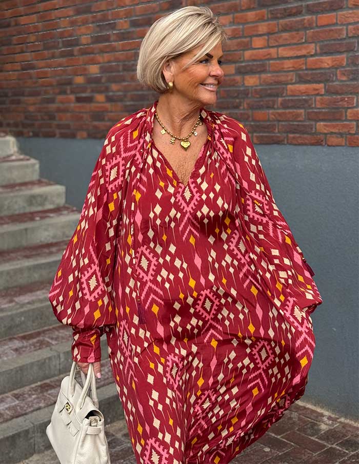 Jurk Lustik 58 Bordeaux