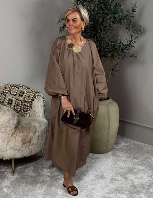Jurk Mybell 90275 Taupe 