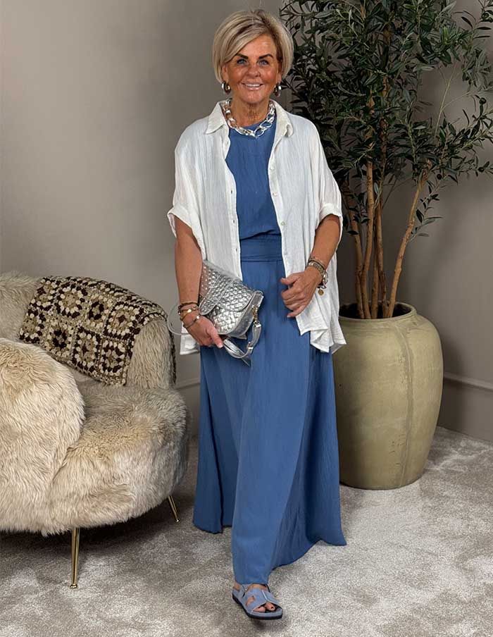 Set Amethist Allure 25625 Jeansblauw