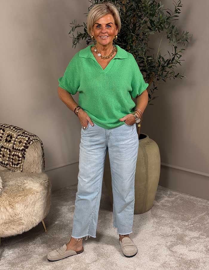 Top Polo Groen