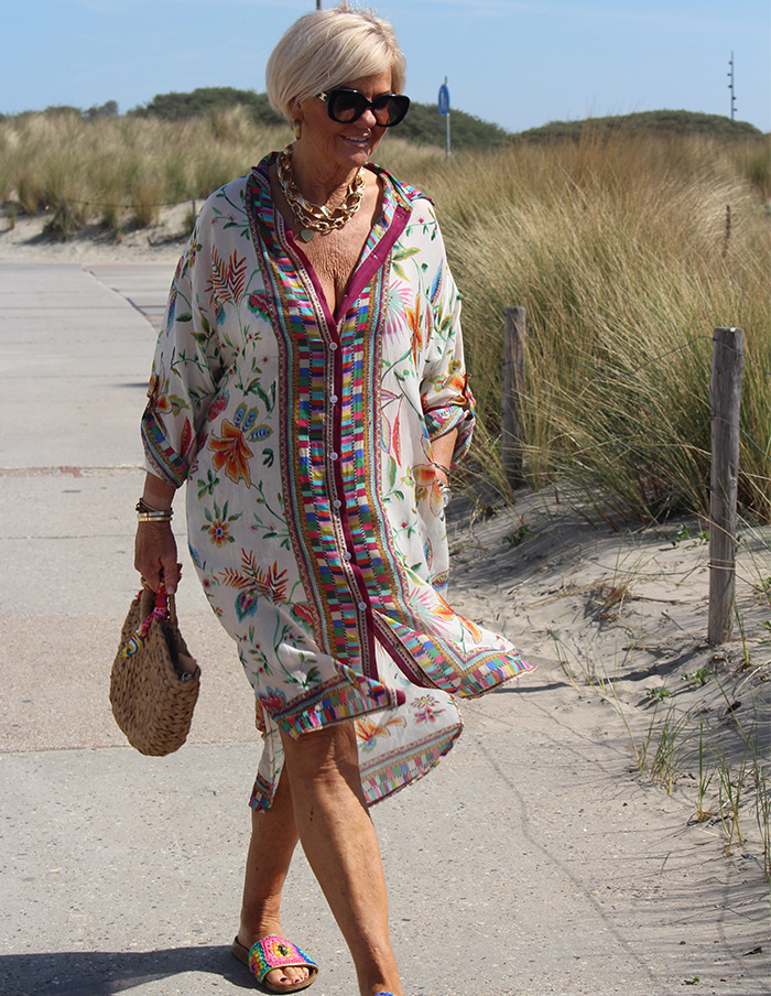 Jurk Boho Breeze 1166 Multicolor