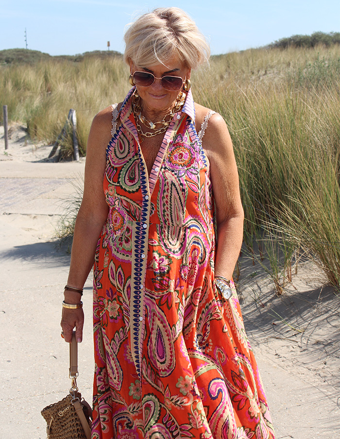 Jurk Alisha Oranje