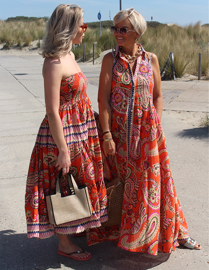 Jurk Alisha Oranje