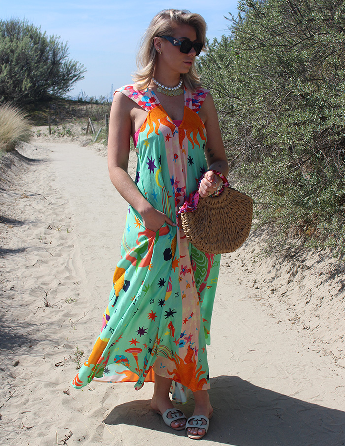 Jurk Solany 237 Turquoise