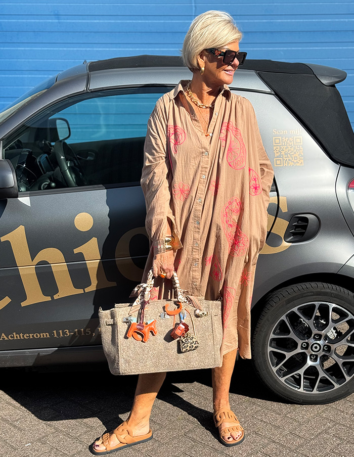 Jurk Soline Camel
