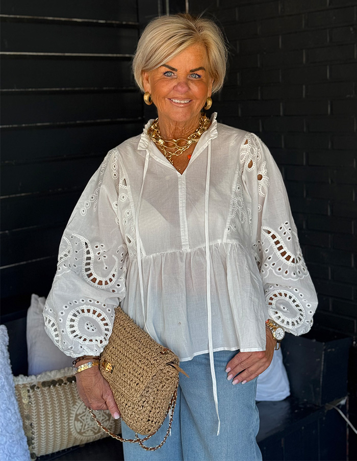Blouse Brix 3301 Wit