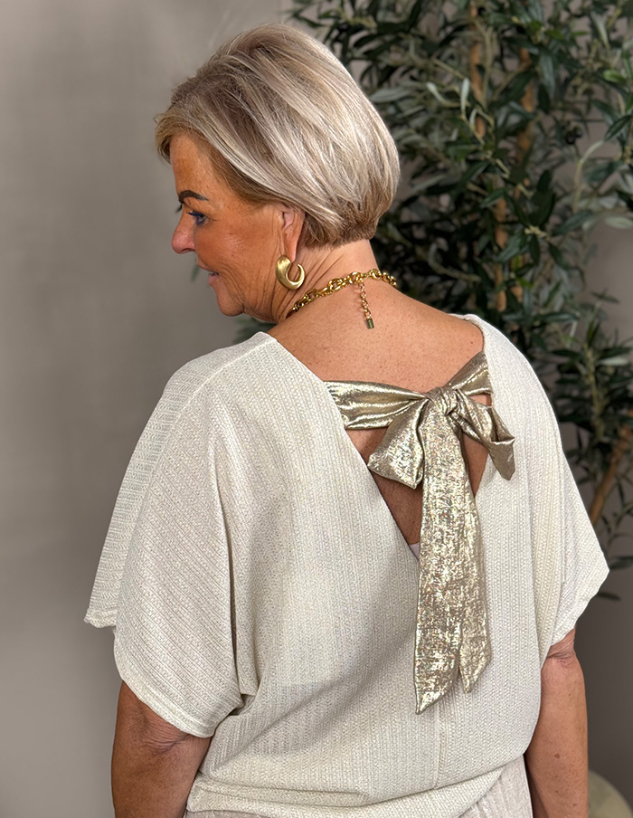 Top Twinkle Tie 37231 Parelmoer