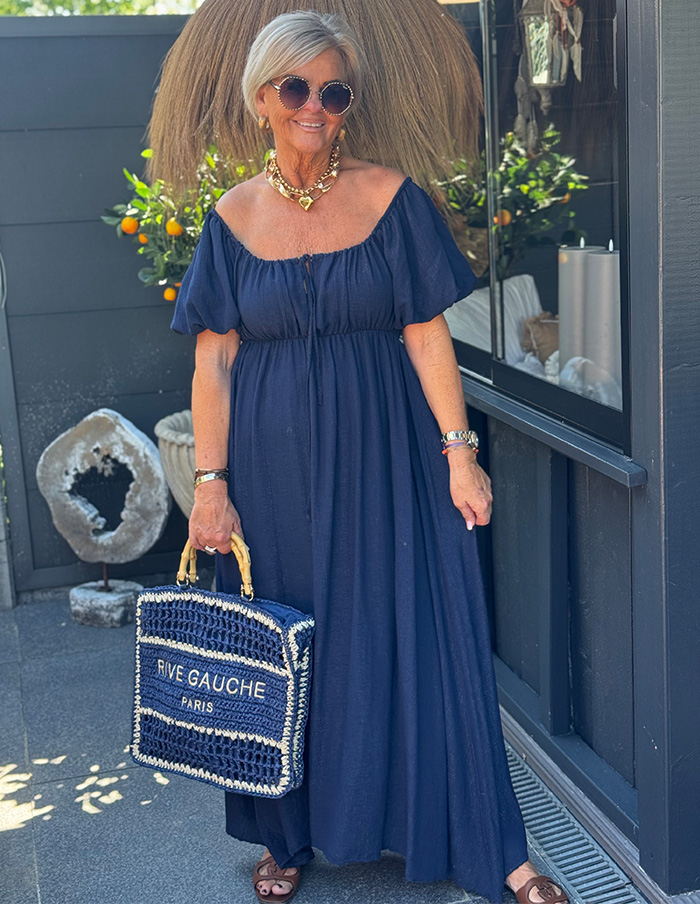 Jurk Duolio 28824 Donkerblauw