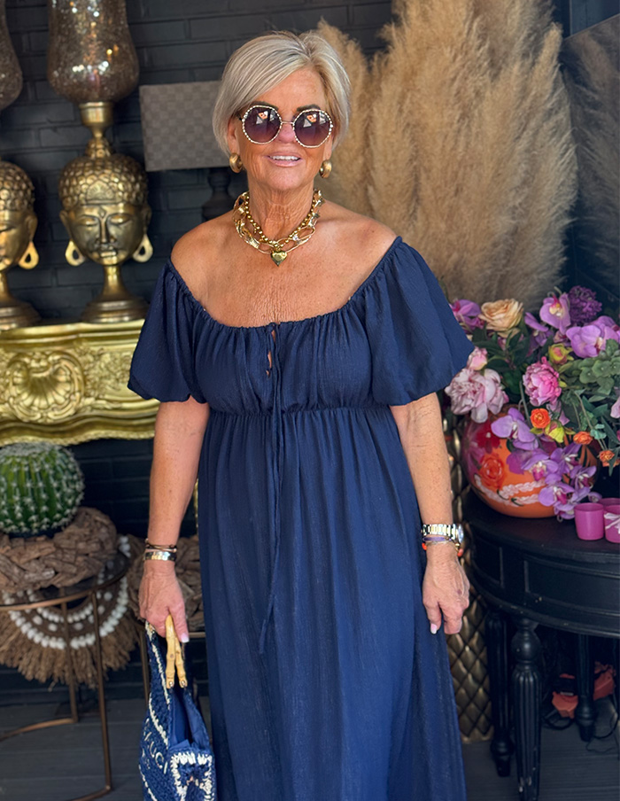 Jurk Duolio 28824 Donkerblauw