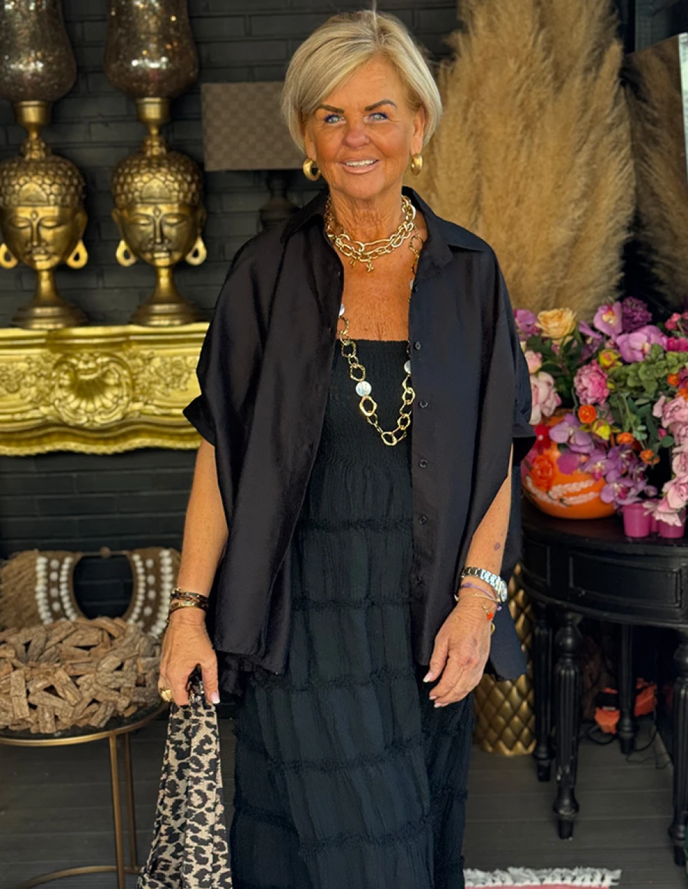 Blouse Lisanne 1512 Zwart