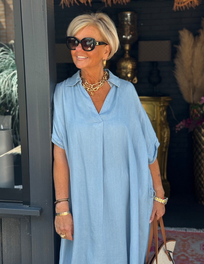 Jurk Blanca 252679 Light Blue