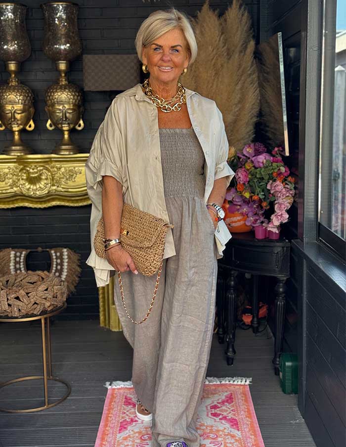 Blouse Lisanne 1512 Beige