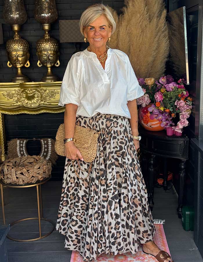 Rok Benjamin Leopard Beige