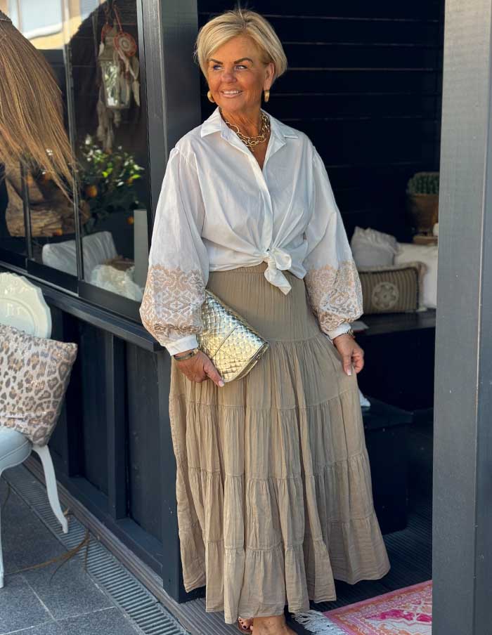 Rok Flowy 1076 Camel
