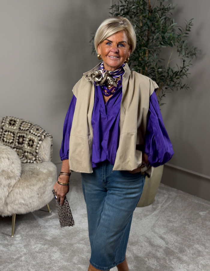 Gilet Olive 831085 Beige