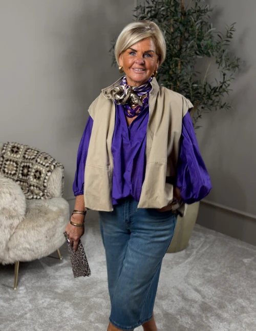Gilet Olive 831085 Beige