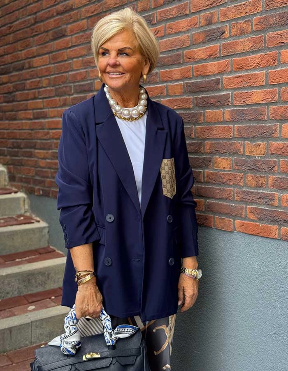 Blazer Love Brand A-9850 Donkerblauw