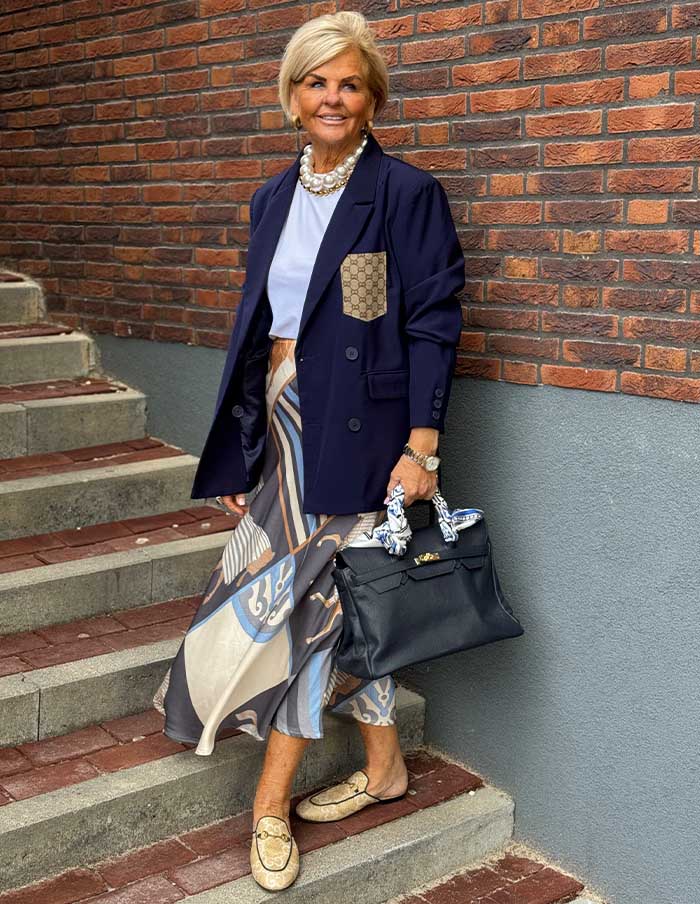 Blazer Love Brand A-9850 Donkerblauw