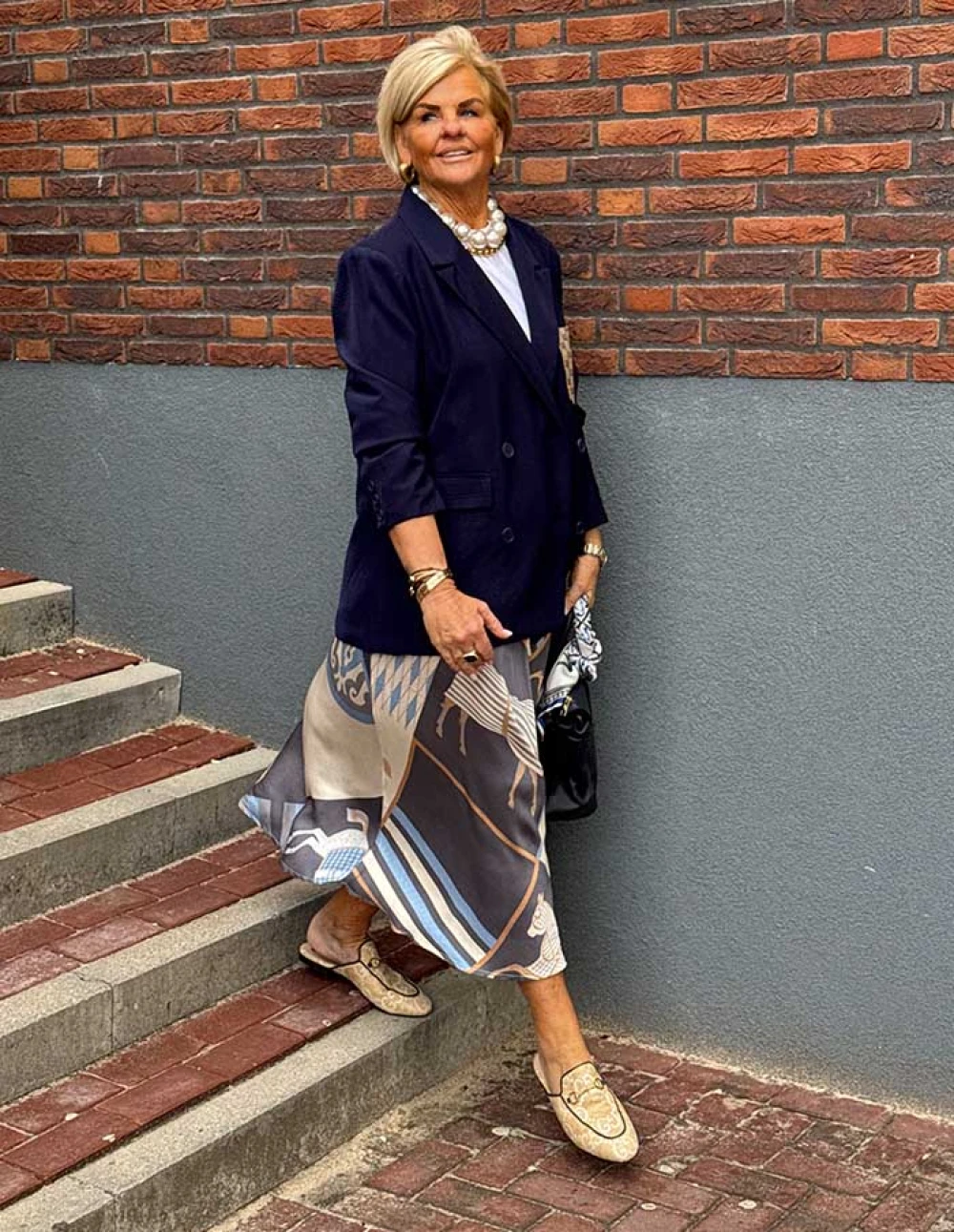 Rok Roustic 6651 Lichtblauw