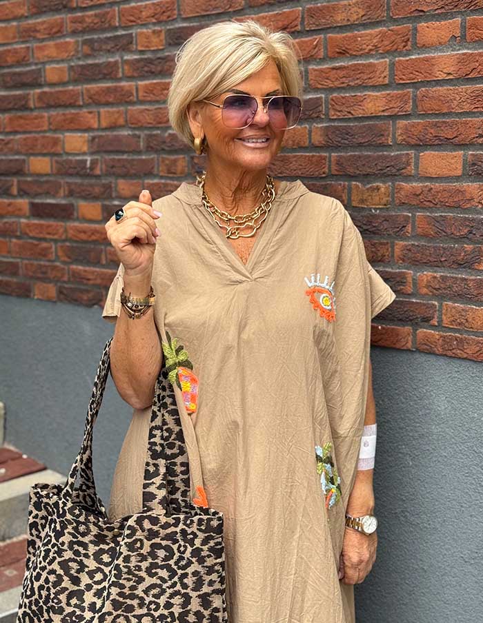 Jurk Namasté 12048 Camel