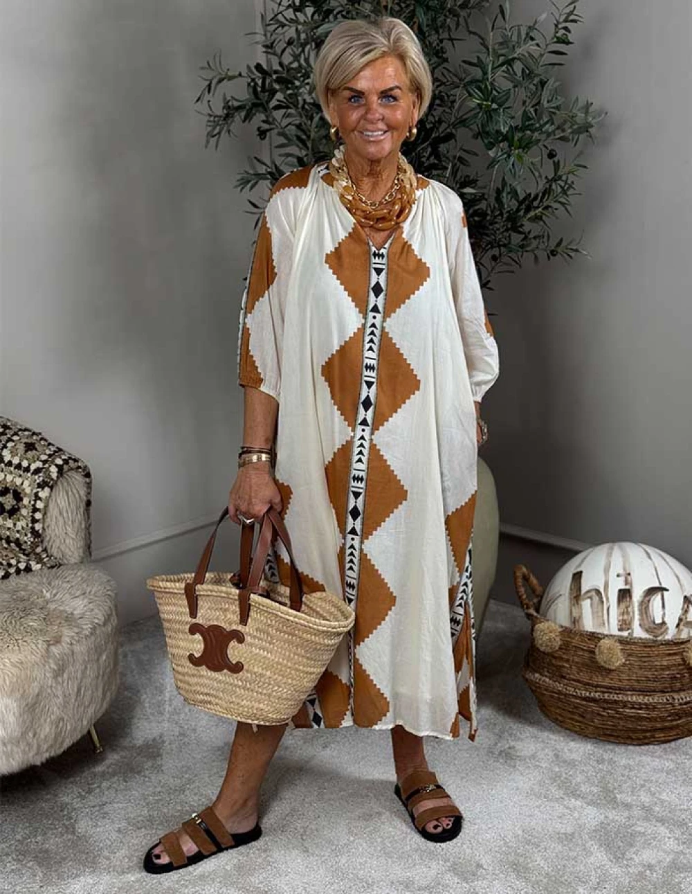 Jurk Liora 67038 Camel