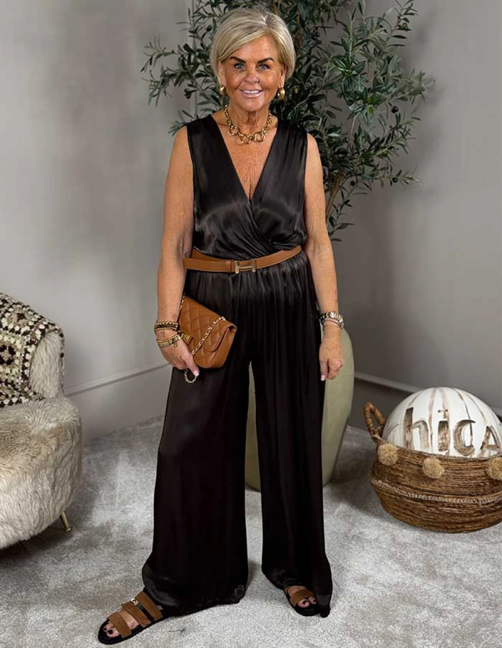 Jumpsuit Tima 6508 Bruin
