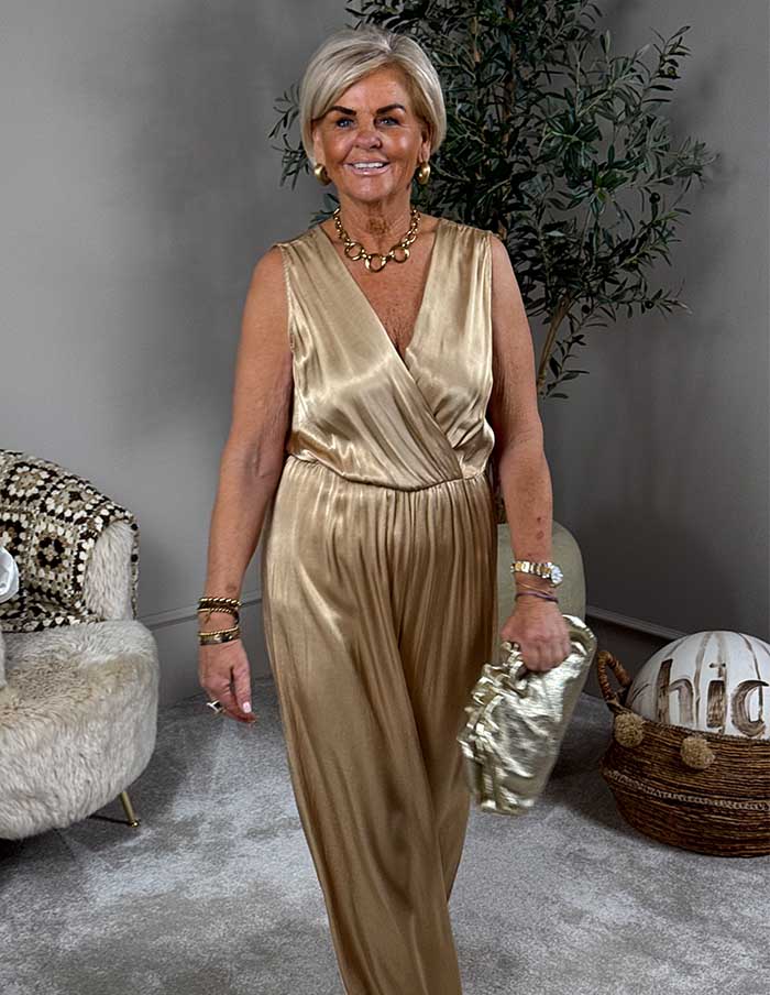 Jumpsuit Tima 6508 Goud